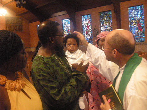 Paul Miller Christening